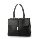 <ロングセラー>カシュカシュ cache cache WEB限定ヒネリディテールA4トートバッグ (BK)(4)