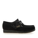 クラークス Clarks WALLABEE ワラビー カジュアル ブーツ メンズ 26155519 (ブラック)