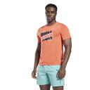 ランニング アクティブチル アスリート Tシャツ / Running Activchill Athlete T-Shirt (セミオレンジフレア)