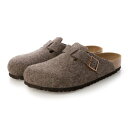 ビルケンシュトック BIRKENSTOCK Boston Wooly home 【レギュラー幅】 ユニセックス （カカオ）