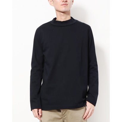 デビューメンズ DEBUTTO MAN モックネック長袖Tシャツ (ネイビー)