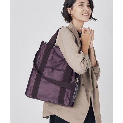 トートバッグ レスポートサック LeSportsac CONVERTIBLE SQ TOTE2 （オータムグレープN）