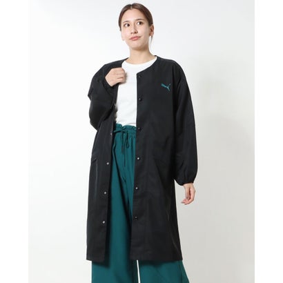 プーマ PUMA レディース ライフスタイル アウターウェア ウーブン ロングコート_ノーカラー 673038 （..