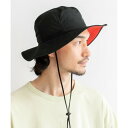 ヴィータフェリーチェ VitaFelice 【LOGOS-ロゴス】撥水アドベンチャーハット (BLACK)