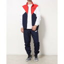 プーマ PUMA メンズ ウインド上下セット ウーブン トラックスーツ_ 672503 (ネイビー)