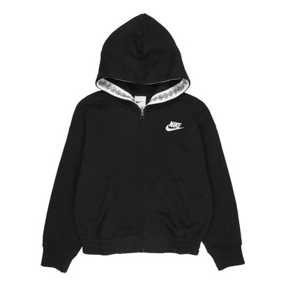 ナイキ NIKE ジュニア キッズ スウェットパーカー ナイキ YTH CLTR OF BBALL フルジップ L/S フーディ DQ8802010 （ブラック）