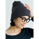 【WEB限定セール】コカ coca リブニット帽 (Charcoal)