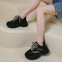 厚底 ダッドスニーカーレディースシューズ