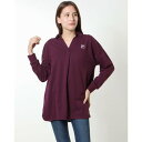 フィラ FILA <FILA>鹿の子チュニック長袖ポロ (バイオレット)(4)