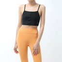 ヨガ リブ クロップ / YOGA RIB CROP(ブラック)