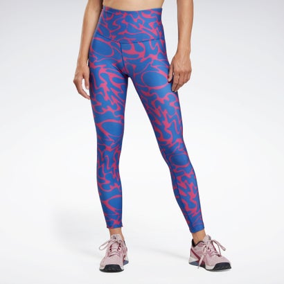 ワークアウト レディ プリンテッド レギンス / Workout Ready Printed Leggings (セミプラウドピンク) ワークアウト レディ プリンテッド レギンス / Workout Ready Printed Leggings (セミプラウドピンク)