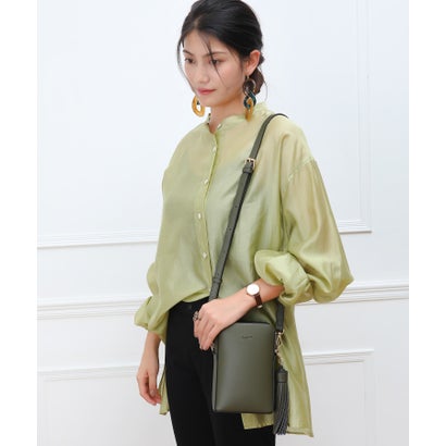 アングリッド Ungrid ビッグタッセル 縦長ミニポシェット (KHA) アングリッド Ungrid ビッグタッセル 縦長ミニポシェット (KHA)