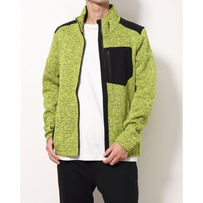 イグニオ IGNIO メンズ ゴルフ アウターウェア Mアイヒートニットフリースジャケット IG-1T1532F-H （グリーン）