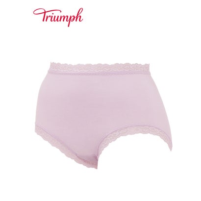 トリンプ ランジェリー（予算3000円以内） トリンプ Triumph SO NATURAL 7120 はきこみ深めショーツ LL【返品不可商品】 （ラベンダー）