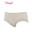 トリンプ Triumph SO NATURAL 7120 ボーイズレングス LL【返品不可商品】 (グレーボーダー)