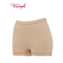 トリンプ Triumph SO NATURAL 7120 ボーイズレングス 1分丈 M-L【返品不可商品】 (ベージュ)