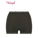 トリンプ Triumph SO NATURAL 7120 ボーイズレングス 1分丈 M-L【返品不可商品】 (チャコール)