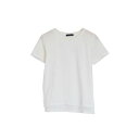 アクアガレージ aquagarage ●トップス カットソー 汗じみ防止 汗染み Tシャツ (ホワイト・ノーマル)