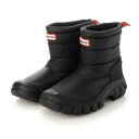 ハンター HUNTER 新作 レディース ブーツ スノーブーツ WOMENS INTREPID SHORT SNOW BOOT WFS2108WWU (ブラック)