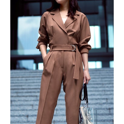 ルイルエブティック RUIRUE BOUTIQUE パンツセットアップスーツ （テラコッタ）のサムネイル