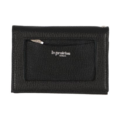 ル プレリーギンザ le prairies GINZA コモディティ カードケース(シルバーパスや身体障害者手帳が入るサイズ) (ブラック)