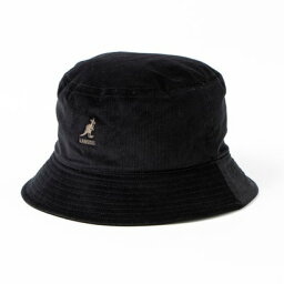 カンゴール KANGOL ハット Cord Bucket 107169012 （ブラック）