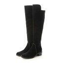 コール ハーン COLE HAAN カルガリー ウォーターレジスタント オーバーザニー ブーツ womens (ウォーターレジスタント ブラック スエード)
