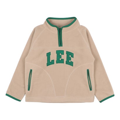 楽天LOCOMALL（ロコンド公式ストア）リー Lee ジュニア アウトドア ウェア Lee HALF ZIP PULLOVER FLEECE LK0776 （ベージュ）