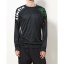 アスレタ ATHLETA メンズ サッカー/フットサル 長袖シャツ プラシャツ AP-174 (ブラック)