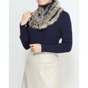 ベスジョーヤ VESGIOIA ラビットポリ スヌード (ブラウン)