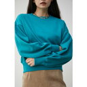 アズールバイマウジー パーカー レディース SHORT COLOR SWEAT TOPS GRN