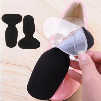 ショッピングゴー shoppinggo シリコンT型インソール シリコンパッド 男女兼用 靴ずれ防止パッド かか..