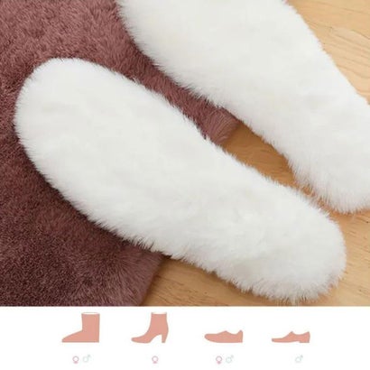 ショッピングゴー shoppinggo インソール ふわふわ 中敷き【返品不可商品】 (ホワイト)