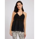 ゲス GUESS Grace Crochet Top (JBLK)