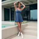 ラックス ストラッピー ドレス / Lux Strappy Dress (フープスブルー)
