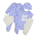 ナイキ NIKE ジュニア Tシャツハーフパンツセット ナイキベビー5点セット 56J883【返品不可商品】 (他)