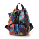 デシグアル Desigual 花柄 マルチポジション ミニバックパック (マルチ)