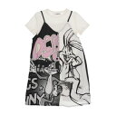 デシグアル Desigual 2 in 1 バッグスバニーワンピース (グレー/ブラック)