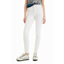 デシグアル Desigual プッシュアップ スキニージーンズ (ホワイト)(4)