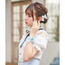ロジータ ROJITA フリルリボン+ハートパール指輪SET (ブルー)