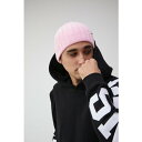 BASIC RIB KNIT CAP PNK