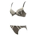 アモスタイル バイ トリンプ AMOSTYLE BY Triumph デイリーAMOSTYLE ブラ&ショーツセット ロマンティックコルセット 502 Eカップ...