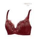 アモスタイル バイ トリンプ AMOSTYLE BY Triumph チャーミングラマー ブラジャー バレリーナズドリーム 1414 F-Gカップ (カシス)
