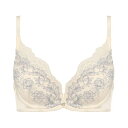 アモスタイル バイ トリンプ AMOSTYLE BY Triumph 夢みるブラ Deep V ブラジャー バレリーナズドリーム 1414 B-Dカップ (エクリュ)(4)