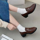 シューズインクローゼット Shoes in Closet -シュークロ- 《ストレスフリー》超軽量 マニッシュ ビット ローファー 7636 ブラウン/スムース 