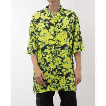 デシグアル Desigual BERTO シャツショートスリーブ (グレー/ブラック)