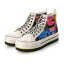 デシグアル Desigual SNEAKER BOOT FAKE NEWS スニーカーハイカット （マルチ）