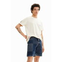 デシグアル Desigual FRANK Tシャツショートスリーブ (ホワイト)