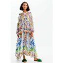 デシグアル Desigual WOMAN TOPS Template 1 Color NEW ワンピースロングスリーブ (ホワイト)