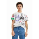 デシグアル Desigual DRAKE Tシャツショートスリーブ (マルチ)